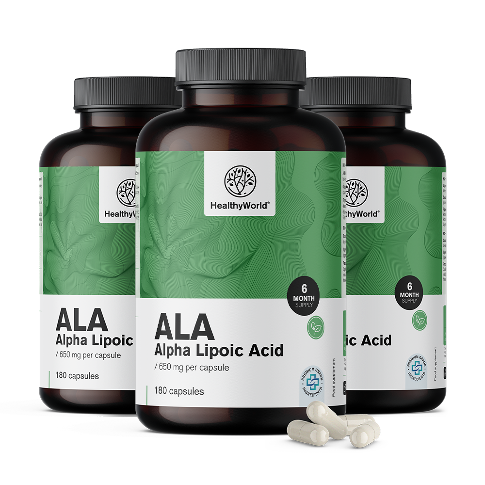 ALA - kyselina alfa-lipoová 650 mg