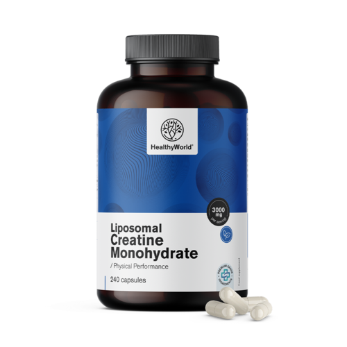 Lipozomální kreatin monohydrát 3000 mg, 240 kapslí