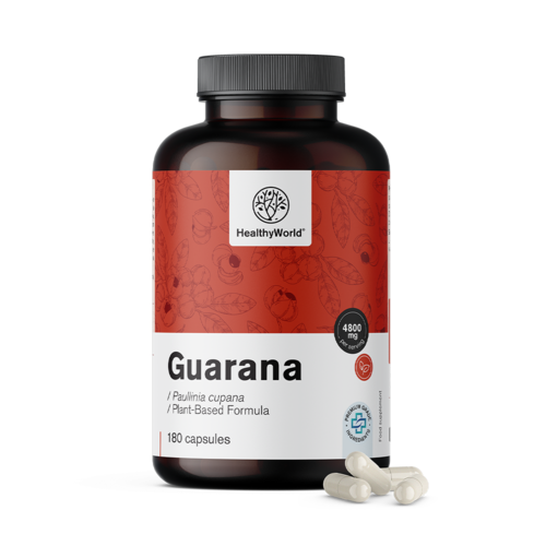 Guarana 4800 mg, 180 kapslí