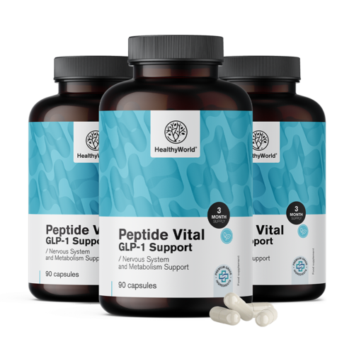 3x Peptide Vital, GLP-1 komplex, dohromady 270 kapslí