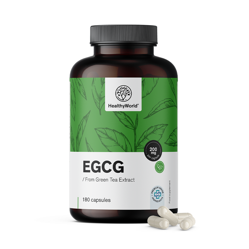 EGCG – z výtažku zeleného čaje