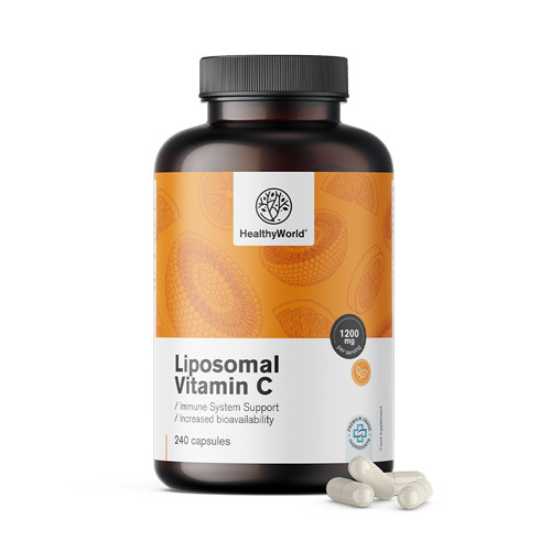 Lipozomální vitamín C 1200 mg s výtažkem ze šípku