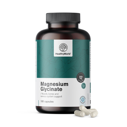 Magnézium glycinát v kapslích