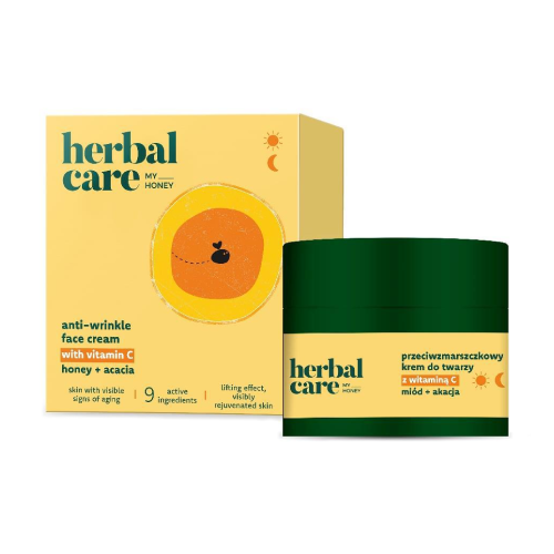 Krém proti vráskám s vitamínem C, medem a akácií, 50 ml
