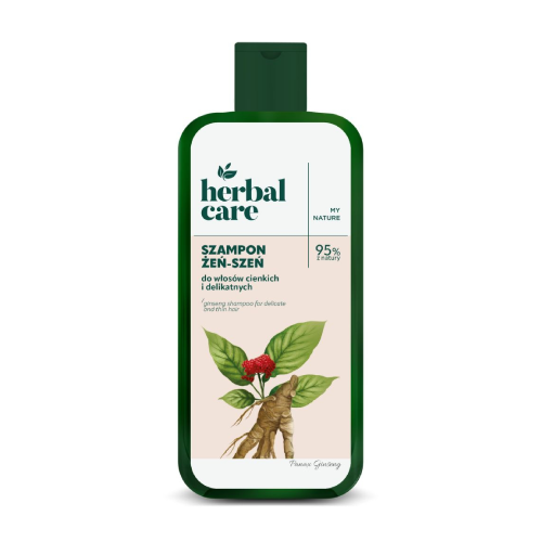 Šampon na jemné vlasy s ženšenem, 330 ml