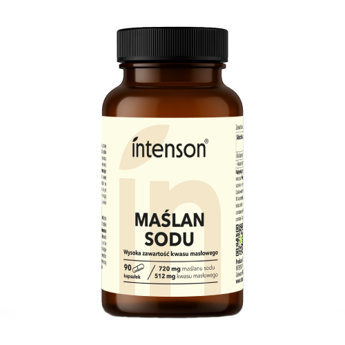 Sodný butyrát 720 mg v kapslích.