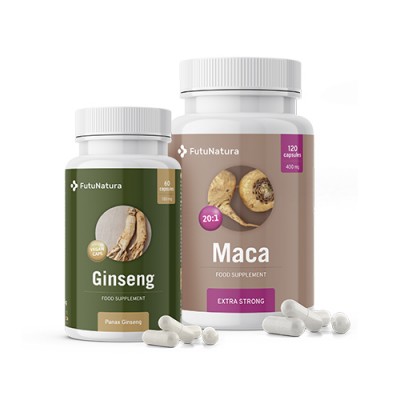 Maca a ženšen na podporu sexuality