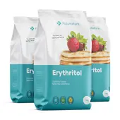 3x Erythritol, dohromady 3000 g