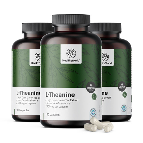 L-Teanin 400 mg v kapsulah