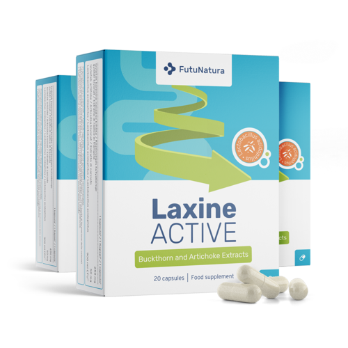 3x Laxine Active, dohromady 60 kapslí