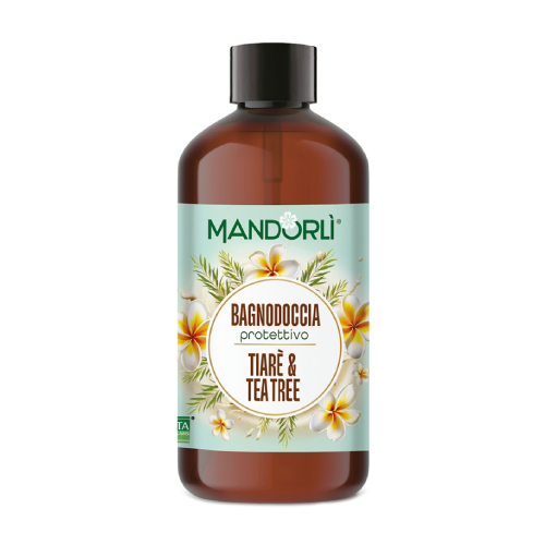 Gel do sprchy a koupele - květ tiaré a čajovník, 500 ml