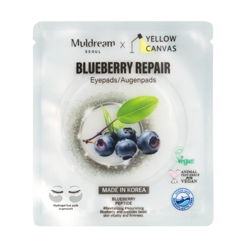 Hydrogelové polštářky na oblast pod očima – Blueberry, 2 polštářky