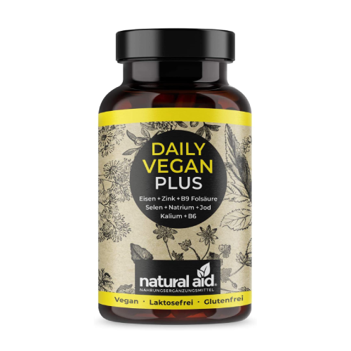 Veganské vitamíny a minerály PLUS.