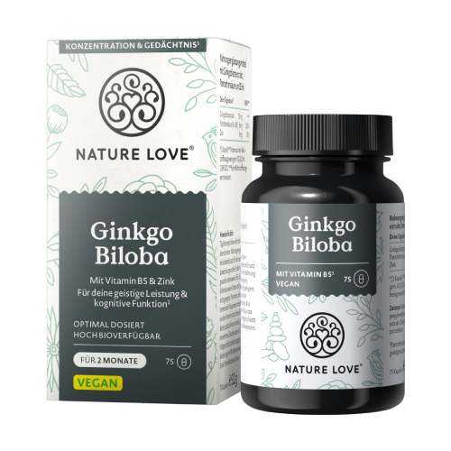 Ginkgo biloba 75 mg, 75 kapslí