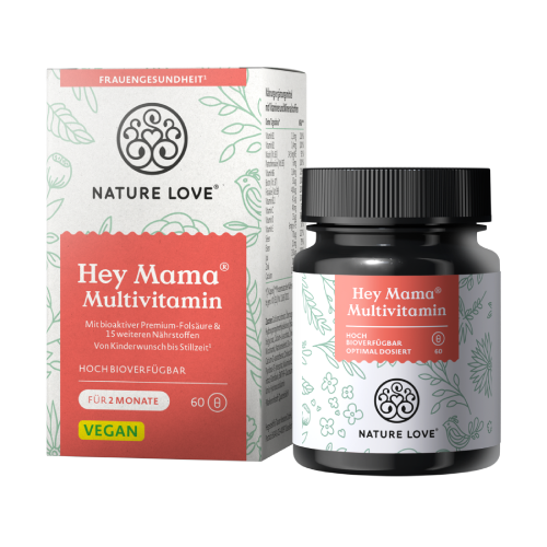 Hey Mama® multivitamíny, 60 kapslí