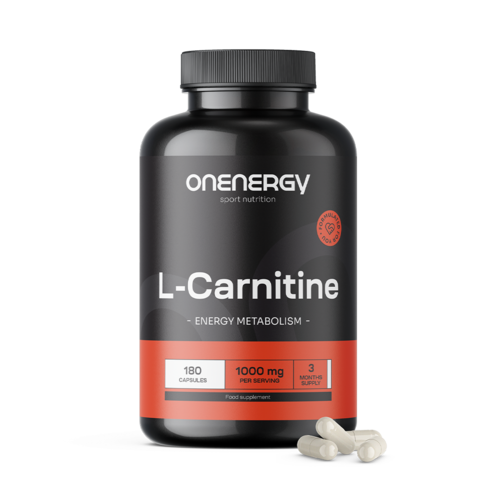 L-karnitin 1000 mg, 180 kapslí