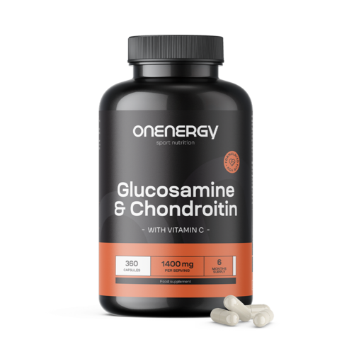 Glukosamin + chondroitin 1400 mg, 360 kapslí