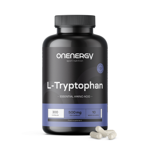 L-Tryptofan 500 mg, 300 kapslí