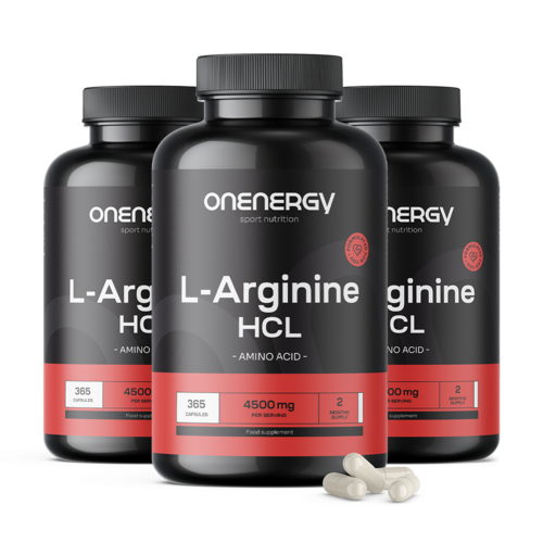 L-arginin HCL 4500 mg