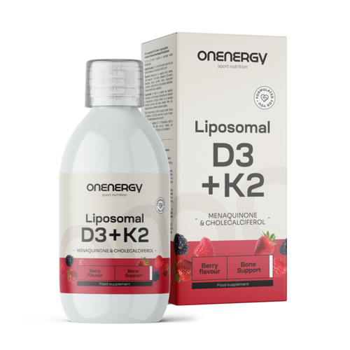 Lipozomální vitamín D3 + K2, 250 ml