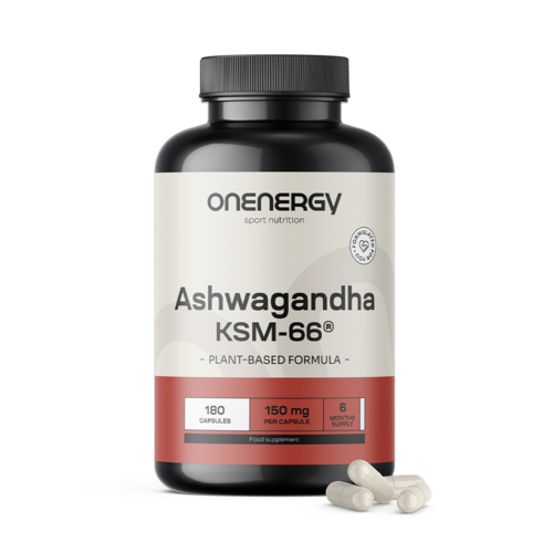 Ašvaganda KSM-66®, 180 kapslí