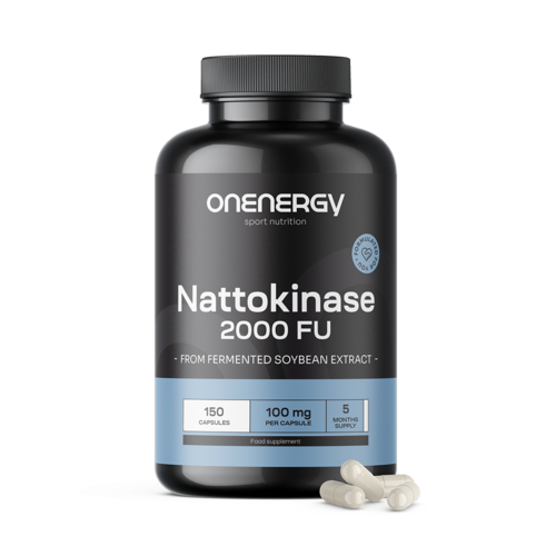 Nattokinase 2000 FU, 150 kapslí