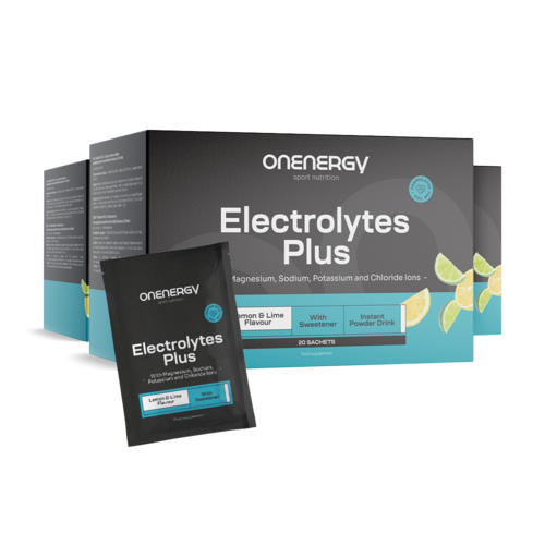 3x Elektrolyty - prášek k přípravě nápoje, dohromady 60 sáčků