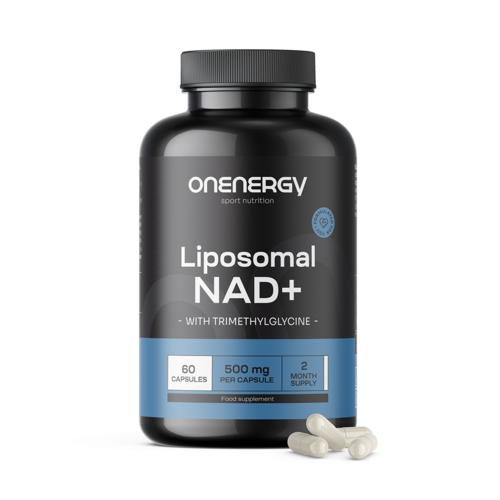 Lipozomální NAD+ 500 mg - s trimethylglycinem, 60 kapslí