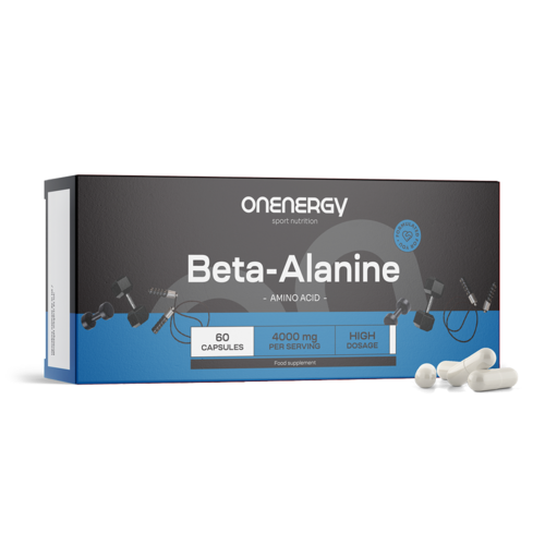 Beta-alanin 4000 mg, 60 kapslí