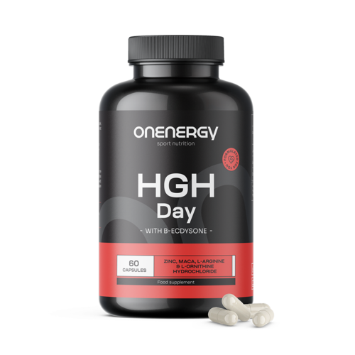 HGH Day – Natural HGH Booster, 60 kapslí