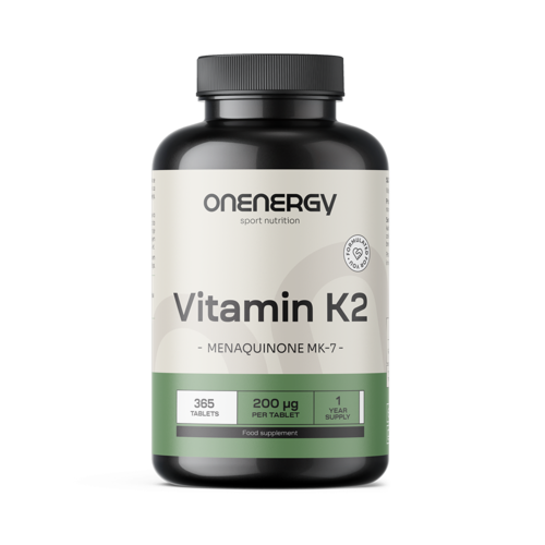 Vitamín K2 MK-7, 365 tablet