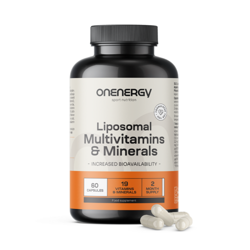 Lipozomální multivitamíny a minerály, 60 kapslí