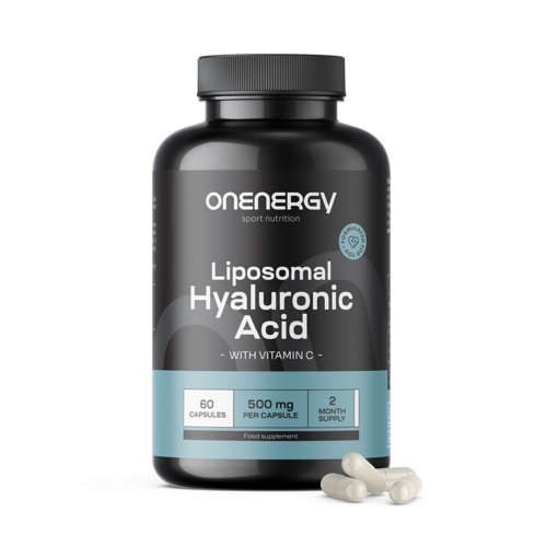 Lipozomální kyselina hyaluronová 500 mg, 60 kapslí