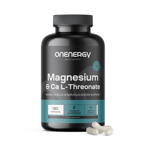 Magnézium +  L-Threonát vápenatý, 180 kapslí