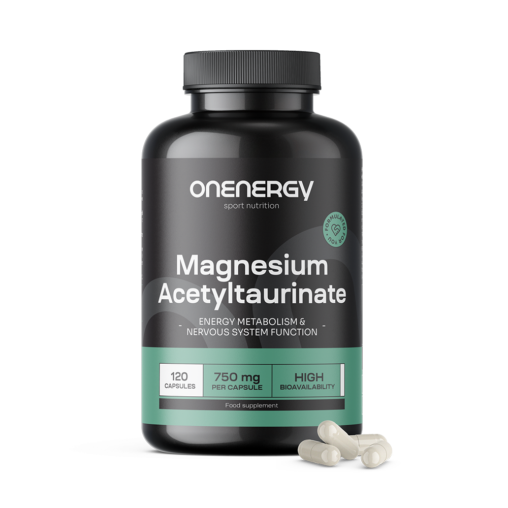 Magnézium acetyltaurinát 750 mg