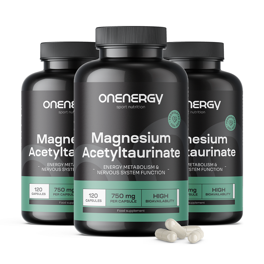 Magnézium acetyltaurinát 750 mg