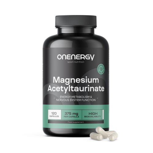 Magnézium acetyltaurinát, 120 kapslí