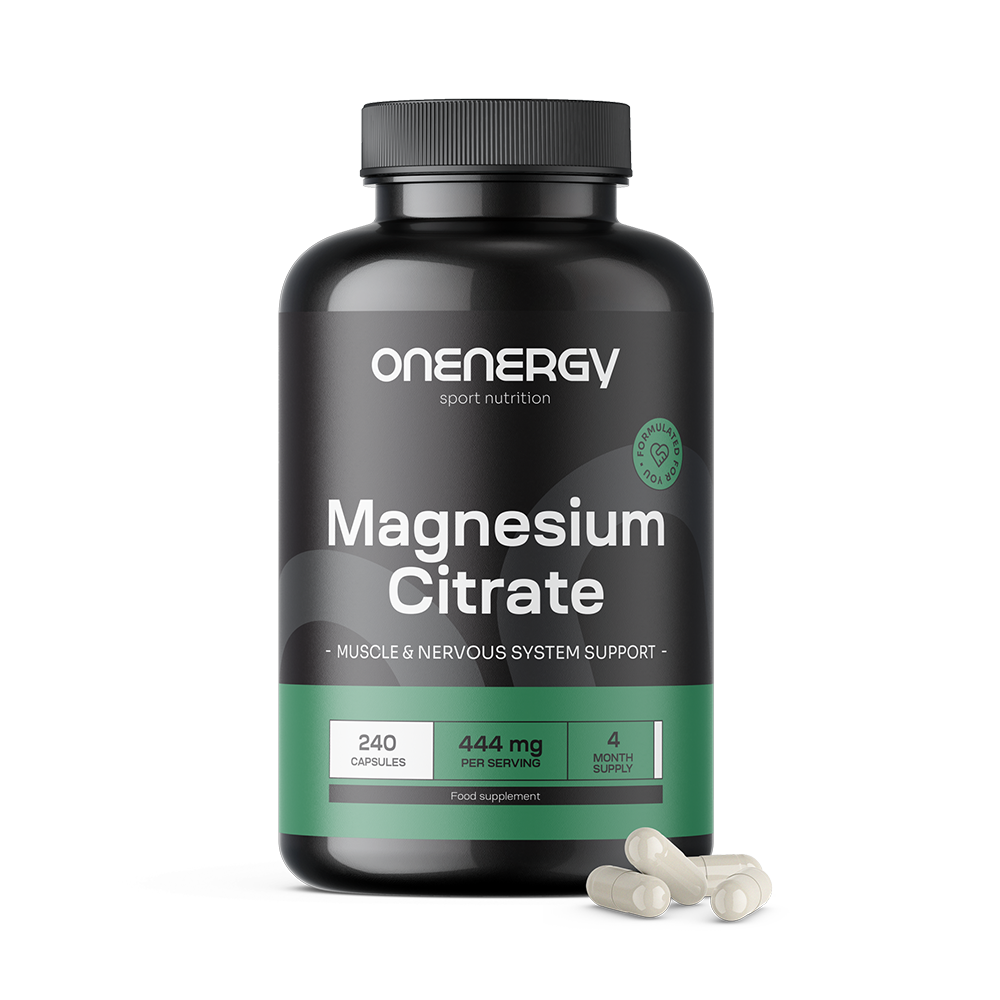 Magnézium citrát 444 mg