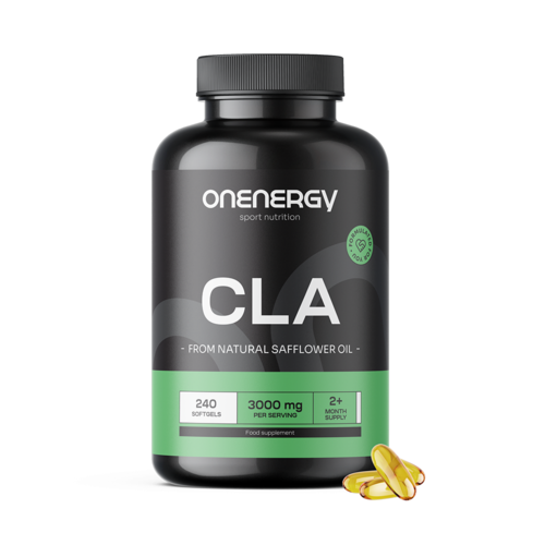 CLA 3000 mg – konjugovaná kyselina linolová, 240 měkkých kapslí