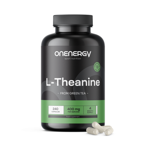 L-theanin 400 mg, 240 kapslí