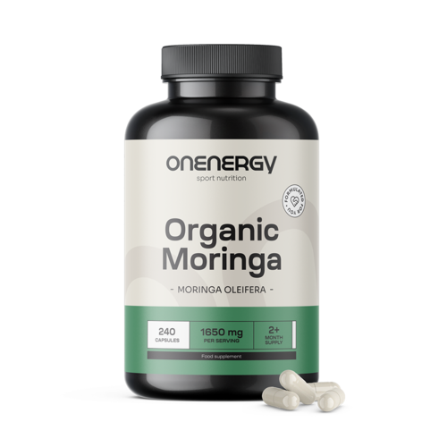 BIO Moringa 1650 mg, 240 kapslí