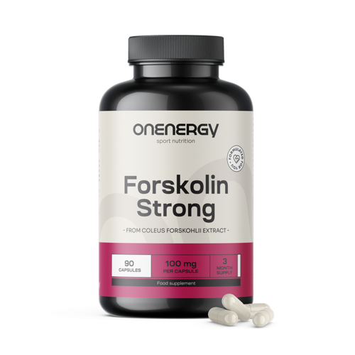 Forskolin Strong 100 mg, 90 kapslí