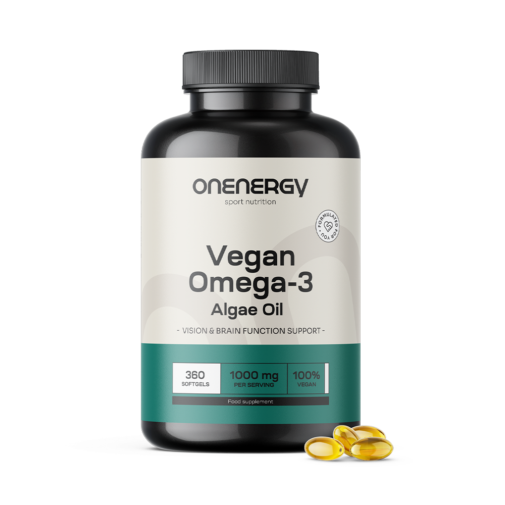 Veganské omega-3 z řas