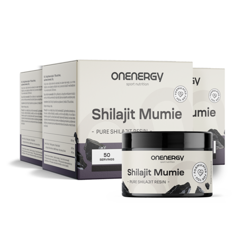 3x Shilajit Mumio pryskyřice – 75 % kyseliny fulvové, dohromady 90 g