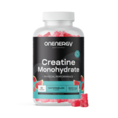Kreatin monohydrát 3000 mg – meloun, 90 gumových bonbonů