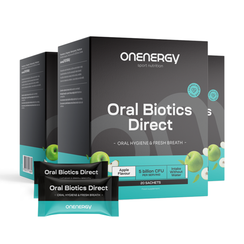 3x Oral Biotics DIRECT, dohromady 60 sáčků