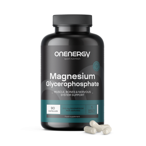 Magnézium glycerofosfát, 90 kapslí