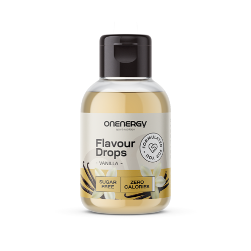 Flavour Drops kapky se sladidlem – vanilka, 50 ml