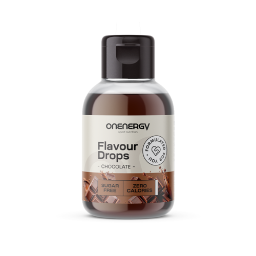 Flavour Drops kapky se sladidlem - čokoláda, 50 ml