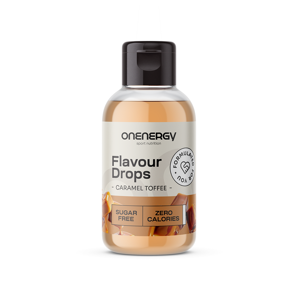 Flavour drops kapky  se sladidlem – toffee karamela